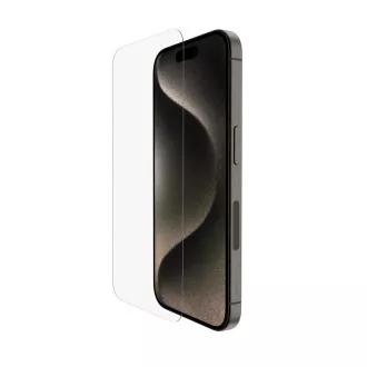 Belkin SCREENFORCE™ TemperedGlass Anti-Microbial ochranné sklo pre iPhone iPhone 15 Pro