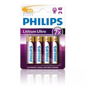 Philips batéria AA Ultra lítium - 4ks