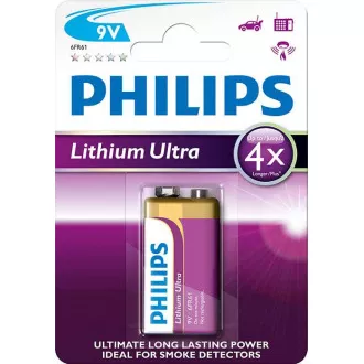 Philips batéria 9V Ultra lítium