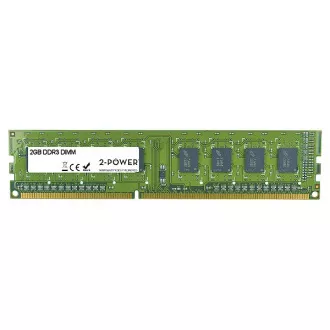 2-Power 2GB MultiSpeed 1066/1333/1600 MHz DDR3 Non-ECC DIMM 1Rx8 ( DOŽIVOTNÁ ZÁRUKA ) 2-Power 2GB MultiSpeed 1066/1333/1600 MHz DDR3 Non-ECC DIMM 1Rx8 ( DOŽIVOTNÁ ZÁRUKA )