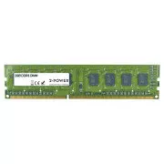 2-Power 2GB PC3-10600U 1333MHz DDR3 CL9 Non-ECC DIMM 2Rx8 ( DOŽIVOTNÁ ZÁRUKA )