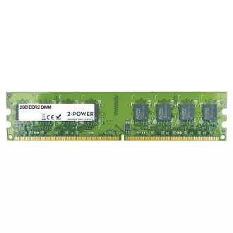 2-Power 2GB PC2-6400U 800MHz DDR2 Non-ECC CL6 DIMM 2Rx8 ( DOŽIVOTNÁ ZÁRUKA ) 2-Power 2GB PC2-6400U 800MHz DDR2 Non-ECC CL6 DIMM 2Rx8 ( DOŽIVOTNÁ ZÁRUKA )