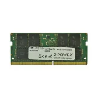 2-Power 16GB PC4-17000S 2133MHz DDR4 CL15 Non-ECC SoDIMM 2Rx8 (DOŽIVOTNÁ ZÁRUKA) 2-Power 16GB PC4-17000S 2133MHz DDR4 CL15 Non-ECC SoDIMM 2Rx8 (DOŽIVOTNÁ ZÁRUKA)