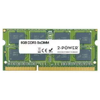 2-Power 8GB MultiSpeed 1066/1333/1600 MHz DDR3 SoDIMM 2Rx8 (1.5V / 1.35V) (DOŽIVOTNÁ ZÁRUKA) 2-Power 8GB MultiSpeed 1066/1333/1600 MHz DDR3 SoDIMM 2Rx8 (1.5V / 1.35V) (DOŽIVOTNÁ ZÁRUKA)