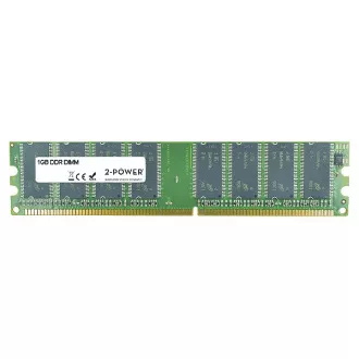 2-Power 1GB 400MHz DDR Non-ECC CL3 DIMM 2Rx8 ( DOŽIVOTNÁ ZÁRUKA ) 2-Power 1GB 400MHz DDR Non-ECC CL3 DIMM 2Rx8 ( DOŽIVOTNÁ ZÁRUKA )