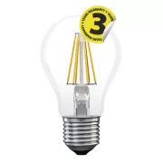 Emos LED žiarovka Classic A60, 7W/75W E27, NW neutrálna biela, 1060 lm, Filament, D