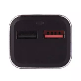 Emos napájací zdroj USB CL 12/24V QuickCharge3.0, 3A (28.5W), 2x USB, do auta