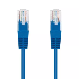 C-TECH Kábel patchcord Cat5e, UTP, modrý, 1m
