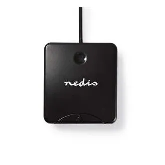 Nedis CRDRU2SM1BK - čítačka čipových kariet Smart Card (ID, eObčanka), USB 2.0