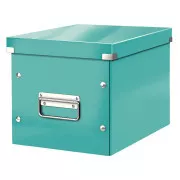 LEITZ Štvorcová krabica Click&Store, veľkosť M (A5), ľadovo modrá