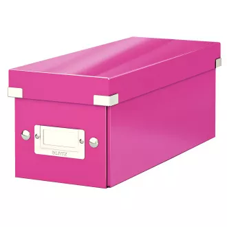 LEITZ Škatuľa na CD Click&Store, ružová