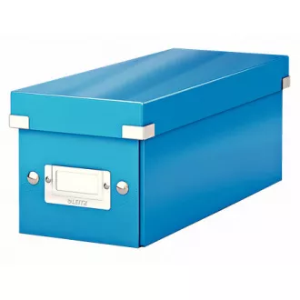 LEITZ Škatuľa na DVD Click&Store, modrá