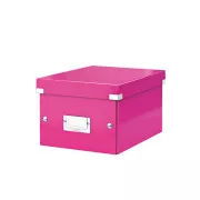 LEITZ Univerzálna krabica Click&Store, veľkosť S (A5), ružová