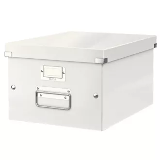 LEITZ Univerzálna krabica Click&Store, veľkosť M (A4), biela