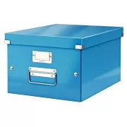 LEITZ Univerzálna krabica Click&Store, veľkosť M (A4), modrá