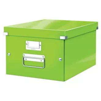 LEITZ Univerzálna krabica Click&Store, veľkosť M (A4), zelená
