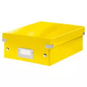LEITZ Organizačný box Click&Store, veľkosť S, žltá