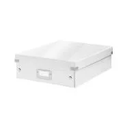 LEITZ Organizačný box Click&Store, veľkosť M, biela