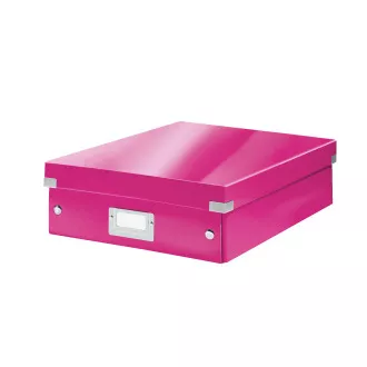 LEITZ Organizačný box Click&Store, veľkosť M, ružová LEITZ Organizačný box Click&Store, veľkosť M, ružová