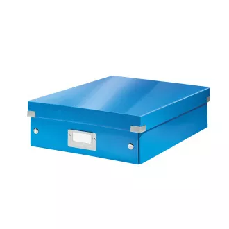 LEITZ Organizačný box Click&Store, veľkosť M, modrá