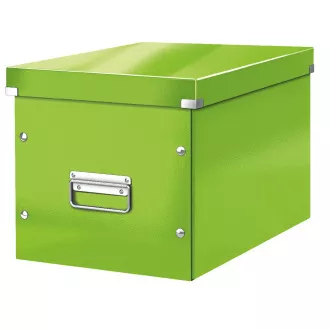 LEITZ Štvorcová krabica Click&Store, veľkosť L (A4), zelená