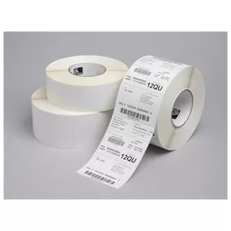 Zebra Label, Paper, 102x152mm; Direct Thermal, Z-Select 2000D, Coated, Permanent Adhesive, 25mm Core, Perforation