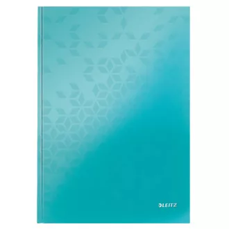 LEITZ Zápisník WOW, A4, linka, ľadovo modrá