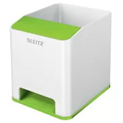 LEITZ Stojanček na ceruzky WOW hudobný, biela/zelená