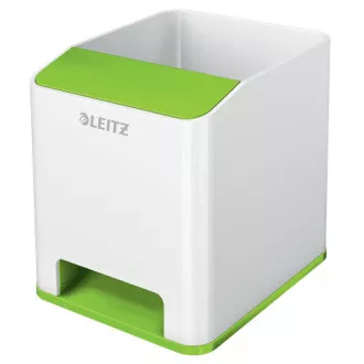 LEITZ Stojanček na ceruzky WOW hudobný, biela/zelená
