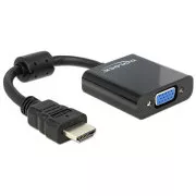 Delock Adaptér HDMI-A samec > VGA samica čierna