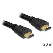 Delock Kábel High Speed HDMI with Ethernet – HDMI A samec > HDMI A samec 20 m