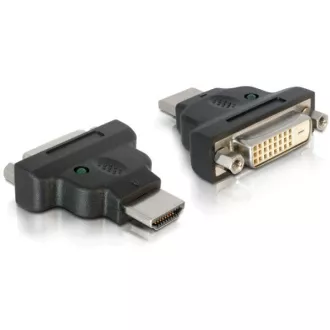 Delock Adaptér HDMI samec > DVI-25pin samica s LED