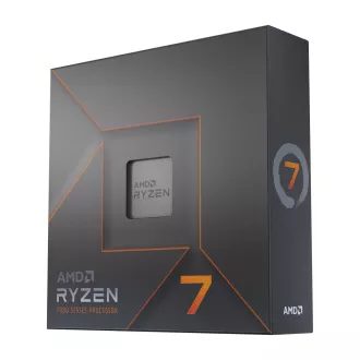 AMD cpu Ryzen 7 7700X AM5 Box (8core, 16x vlákno, 4.5GHz / 5.4GHz, 40MB cache, 105W), Radeon Graphics, bez chladiča
