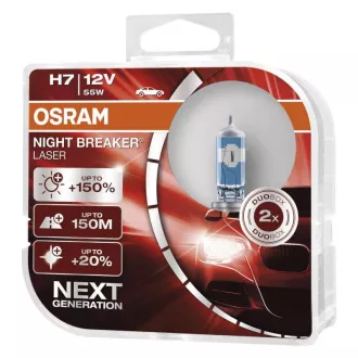 OSRAM žiarovka H7 12V, 55W Night Breaker Laser NG 64210NL - sada 2 kusov OSRAM žiarovka H7 12V, 55W Night Breaker Laser NG 64210NL - sada 2 kusov
