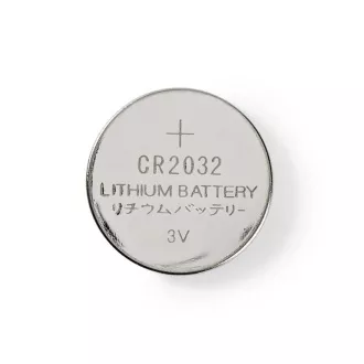 Nedis BALCR20325BL - Lítiová Gombíková Batéria CR2032 | 3 V | 5 kusov | Blister