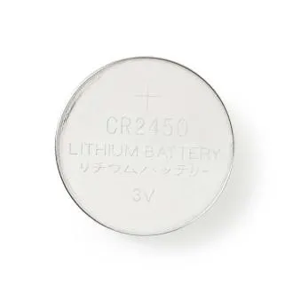 Nedis BALCR24505BL - Lítiová Gombíková Batéria CR2450 | 3 V | 5 kusov | Blister