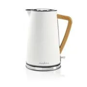 Nedis KAWK510EWT - Rýchlovarná Kanvica | 1,7 L | Soft-Touch | Biela farba
