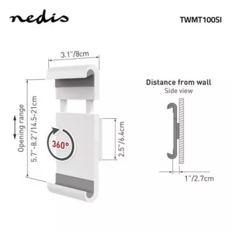Nedis TWMT100SI - Držiak tabletu | 7 – 12" | Pevný Nedis TWMT100SI - Držiak tabletu | 7 – 12" | Pevný