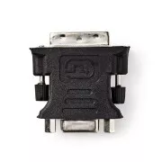 Nedis CCGB32900BK - DVI - VGA Adaptér | DVI-I 24+5-Pin Zástrčka - VGA Zásuvka | Čierna farba
