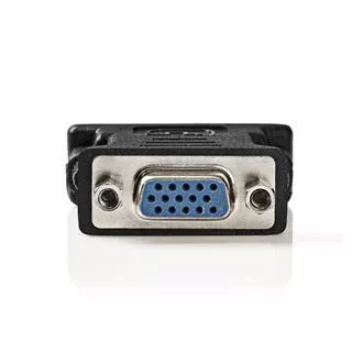 Nedis CCGB32900BK - DVI - VGA Adaptér | DVI-I 24+5-Pin Zástrčka - VGA Zásuvka | Čierna farba Nedis CCGB32900BK - DVI - VGA Adaptér | DVI-I 24+5-Pin Zástrčka - VGA Zásuvka | Čierna farba