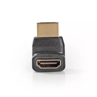 Nedis CVGB34902BK - HDMI™ Adaptér Uhlový 270 ° | HDMI Konektor - HDMI Zásuvka | Čierna farba