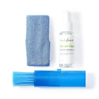 Nedis CLSN110BU - Sada na Čistenie Obrazoviek | TV | Smartfón | Tablet | 35 ml Nedis CLSN110BU - Sada na Čistenie Obrazoviek | TV | Smartfón | Tablet | 35 ml
