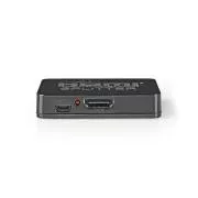 Nedis VSPL34002BK- HDMI Rozbočovač | 2 Porty port(s) | Vstup HDMI ™ | 2x výstup HDMI ™ | 4K@30Hz | 2.25 Gbps | Čierna