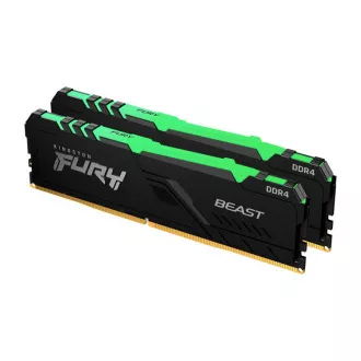 KINGSTON 64GB 3600MHz DDR4 CL18 DIMM (Kit of 2) FURY Beast RGB KINGSTON 64GB 3600MHz DDR4 CL18 DIMM (Kit of 2) FURY Beast RGB