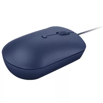 Lenovo myš CONS 540 USB-C káblová kompaktná - modrá (Abyss Blue)