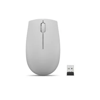 Lenovo myš 300 Wireless Compact (Cloud Grey = šedá) s batériou