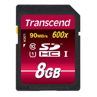 Transcend 8GB SDHC (Class 10) UHS-I 600x (Ultimate) MLC pamäťová karta Transcend 8GB SDHC (Class 10) UHS-I 600x (Ultimate) MLC pamäťová karta