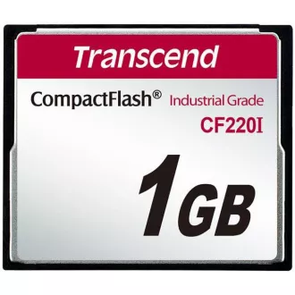 Transcend 1GB INDUSTRIAL TEMP CF220 CF CF (SLC) Fixed disk and UDMA5 Transcend 1GB INDUSTRIAL TEMP CF220 CF CF (SLC) Fixed disk and UDMA5