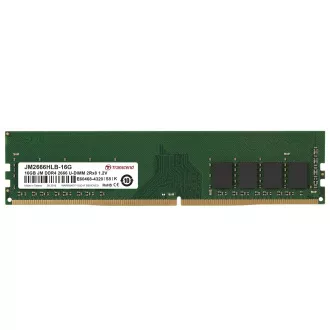 Transcend pamäť 16GB DDR4 2666 U-DIMM (JetRam) 2Rx8 CL19