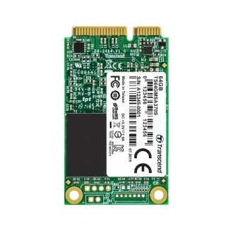 TRANSCEND MSA370S 64 GB SSD disk mSATA, SATA III 6 Gb/s (MLC), 520 MB/s R, 100 MB/s W